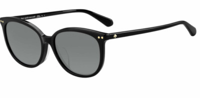Kate Spade New York Alina/F/S 807 Black Rounded Cat Eye With Gradient Lens  (A3)