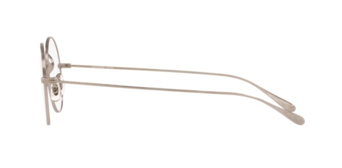 Pre-owned Oliver Peoples 0ov7972t Mcclory P Pewter Round Unisex Eyeglasses In Clear