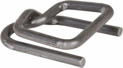 (1,000 Piece) 1/2 Inch Wide Metal Buckles for General Purpose Strapping