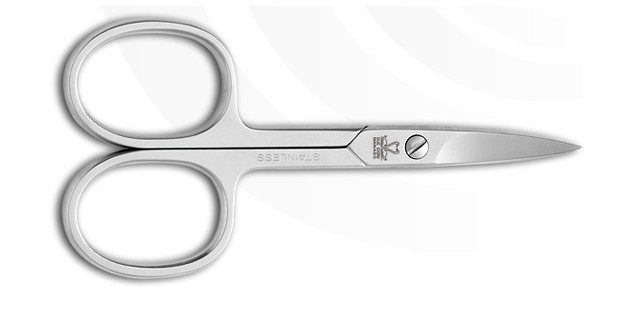 Forbici Forbicine Unghie Unghia Stainless Acciaio Punta Curva Scissors dfh