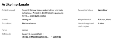 Artikelfoto(s) von einem verifizierten Käufer