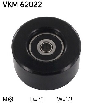 SKF Tensioner Pulley for Nissan Tiida HR16DE 1.6 January 2007 to December 2013