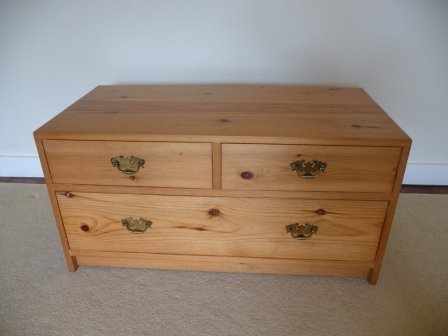 Low Pine 3 Drawer Unit In Ashford Kent Gumtree