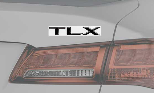 Genuine Acura Emblem Rear (TLX) (Black) 08F20-TZ3-201