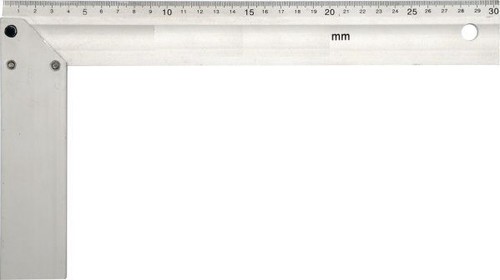 CNC Präzisions Kontrollwinkel 75x50mm INOX | DIN 875/0 Mit Anschlag