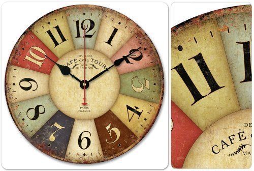 Relojes de pared de madera TUSCAN'S