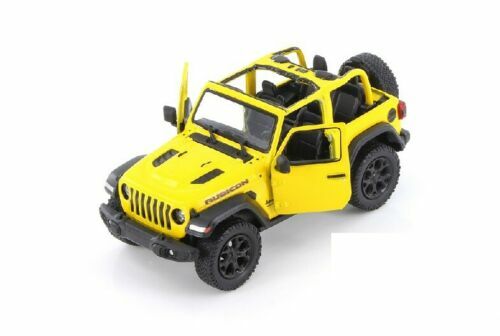 5" Kinsmart Jeep Wrangler Rubicon No Hard Top Diecast Model
