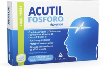 ANGELINI acutil fosforo advance 50 compresse