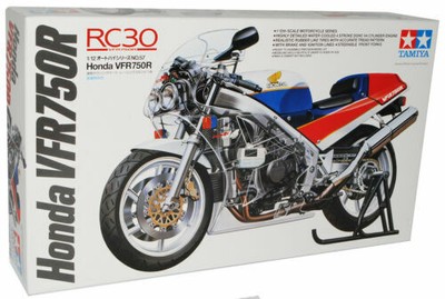 Honda VFR750R RC30 1987 14057 Kit Kit 1/12 Tamiya Model Motorcycle with Or