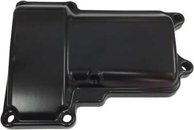 Drag Specialties Black Transmission Top Cover Black | Powder-Coated 1105-0209