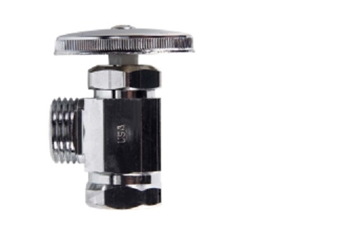 ACE AH7254PC SHUT OFF ANGLE VALVES Slip Joint 1/2 FIPx7/16 OD Chrome (3), (B-4)