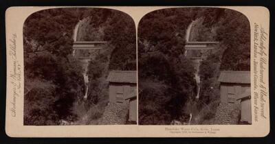 Hunobike water falls, Kobe, Japan, Japan Old Historic Photo