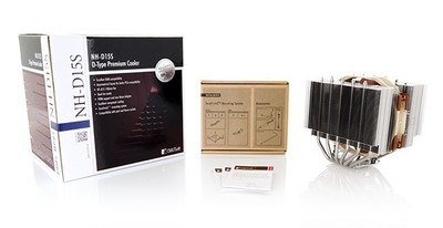 Noctua NH-D15S Intel 2011/1155 AMD AM2+/FM2+ 1500RPM SSO2 Bearing CPU Cooler