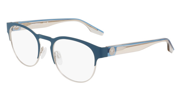 Lunettes homme CONVERSE CV3026 440 métal rond bleu