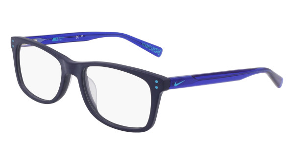 Lunettes pour enfants Nike 5538 403 plastique ovale bleu
