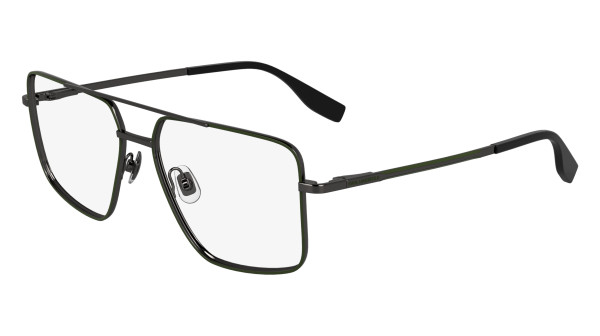 KARL LAGERFELD KL357 305 Herren Brille Metall Flieger Grün