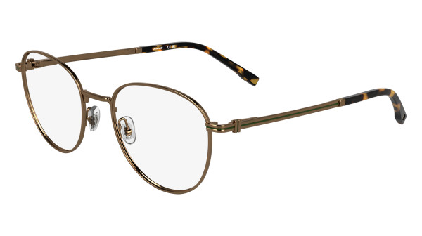 LACOSTE L2312 750 Herren Brille Metall Oval Gold