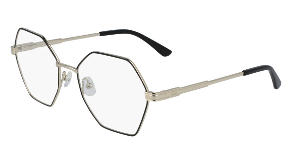 KARL LAGERFELD KL316 718 Damen Brille Metall Oval Silber