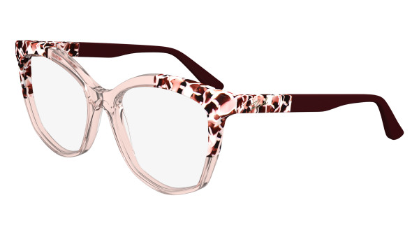 KARL LAGERFELD KL6154 618 Damen Brille Kunststoff Oval Mehrfarbig