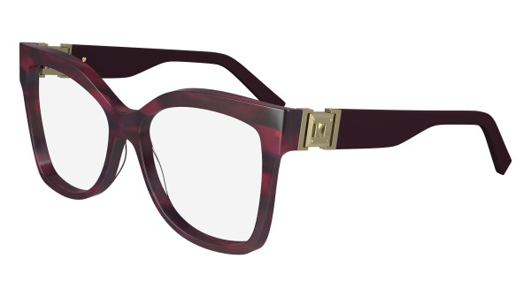 KARL LAGERFELD KL6149 512 Damen Brille Kunststoff Oval Burgund