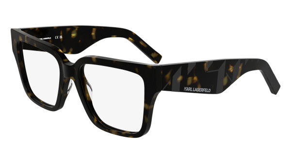 KARL LAGERFELD KL6201 242 Damen Brille Kunststoff Oval Braun
