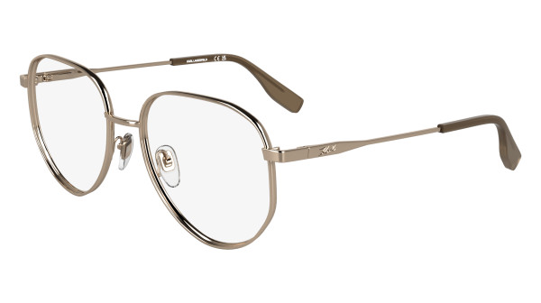 KARL LAGERFELD KL361 770 Damen Brille Metall Flieger Gold