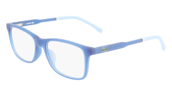 LACOSTE L3647 424 Kids Eyeglasses Plastic Oval Blue