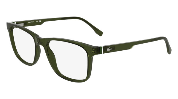 LACOSTE L2974 275 Herren Brille Kunststoff Oval olivegrün