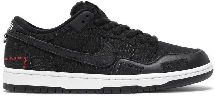Size 8 - Wasted Youth x Nike Dunk SB Low Black Denim for sale