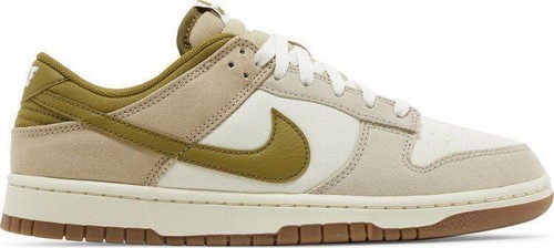 Size 11 - Nike Dunk Low 1 Piece Brown - “Pony” Spanish Moss Laser