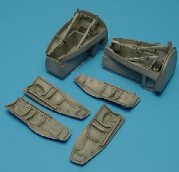 AIRES HOBBY 1/48 BRISTOL BEAUFIGHTER WHEEL BAY FOR TAM D 4195