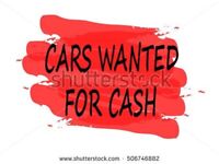 CARS AND VANS WANTED FOR CASH 