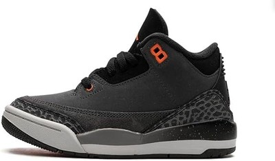 Little Kids Jordan 3 Retro Fear Night Stadium/Полностью оранжевый (DM0966 080)