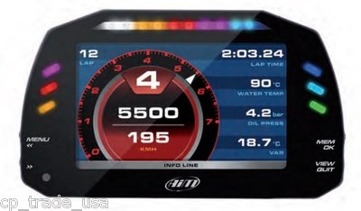AIM SPORT MXS 1.2 STRADA Dash Colors Display With CAN Connection