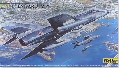 HELLER 1/48 Etendard IV P Aircraft HLR80412