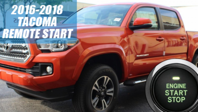2018 tacoma remote start outlet