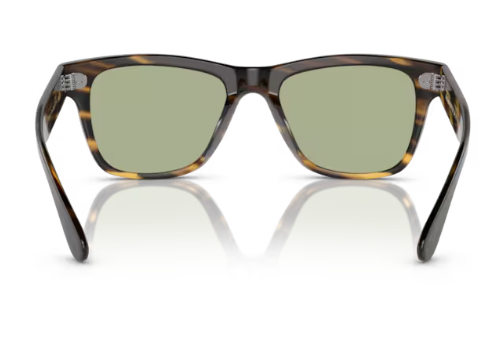 Pre-owned Oliver Peoples Ov5393sf Oliver Sun-f 100352 Cocobolo/green Wash Men's Sunglasses