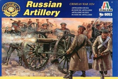 Italeri Russian Artillery Crimea War 1854 Ref 6053 Escala1:72