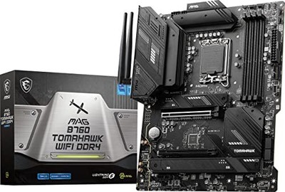 MSI MAG B760 Tomahawk WiFi DDR4 Gaming Motherboard (Supports 12th/13th Gen Intel