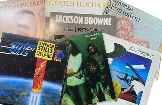Vinyl Records $2 - $8 Funk Rock Country Flat $6 Ship GOOD - 