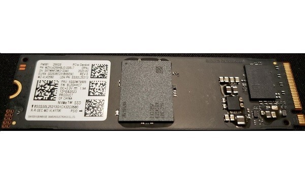 ③-W201-SAMSUNG NVMe 256GB SSD 4点 Samsung PM9B1 256GB M.2 NVMe PCIe Gen4 x4 OPAL 2280 SSD