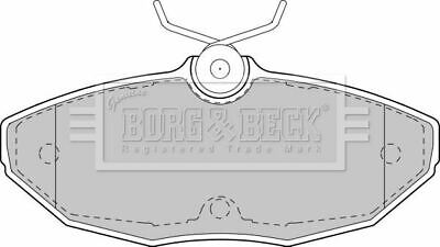BORG BBP1743 BRAKE PAD SET DISC BRAKE Rear