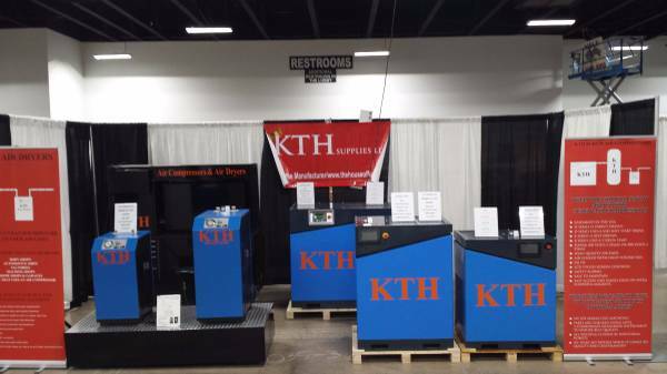 KTH-10HP 35 CFM 110 PSI VSD,VFD Drive,  Screw Air Compressor ( Floor Model )