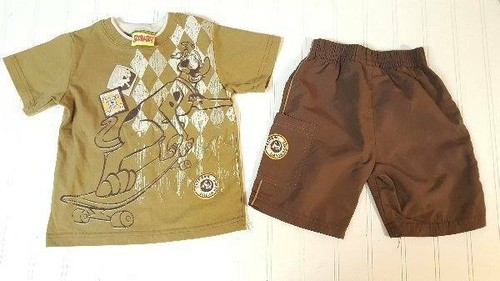Boys Size 18 Months Lot Clothes Scooby Doo Shorts Outfit Jordan Jacket ETC