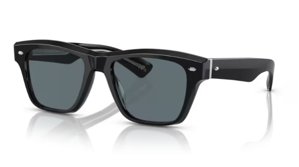 Pre-owned Oliver Peoples 0ov5522su Oliver Sixties Sun 14923r Black/blue Men's Sunglasses In Blue Polar
