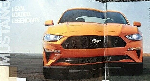 2018 FORD MUSTANG 40-page Original Sales Brochure   -Brand Condition-