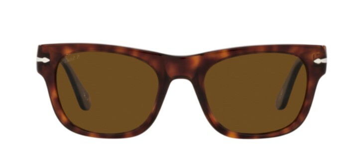 Pre-owned Persol 0po3269s 24/57 Havana/ Brown Polarized Rectangle Unisex Sunglasses