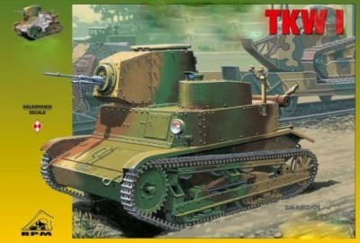 TKW I Polish Light Tank with interior RPM 35034 SCALE 1/35