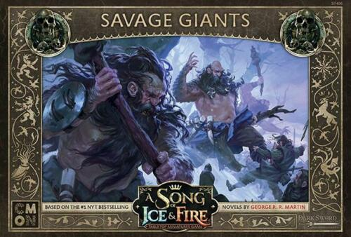Бесплатное дополнение Folk Savage Giants A Song of Ice & Fire Miniatures ASOIAF CMON