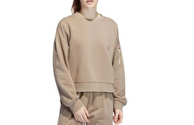 

Женские мультиспортивные толстовки Adidas, цвет оливковый, средний, Focus olive